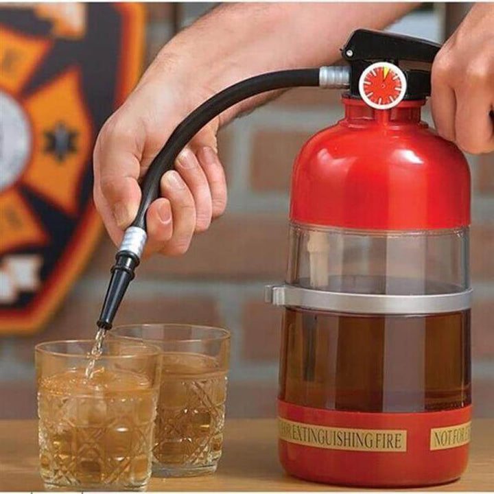 Lisslune | Fire Extinguisher Beverage Dispenser