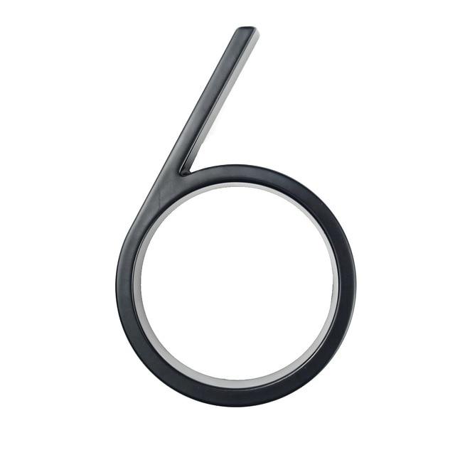 Lisslune | Hannah Black House Numbers