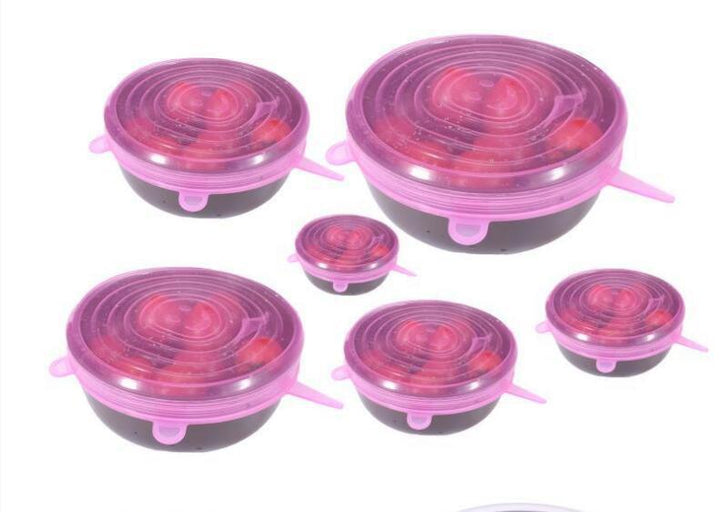 Lisslune | 6 stretchable silicone closure caps