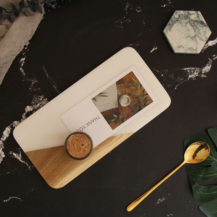 Lisslune | Nordic Simple Marble Serving Tray