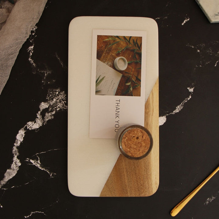 Lisslune | Nordic Simple Marble Serving Tray