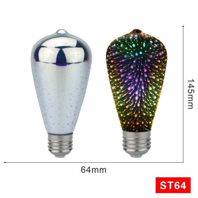 Lisslune | Magical Fireworks Bulb (E27 Base)