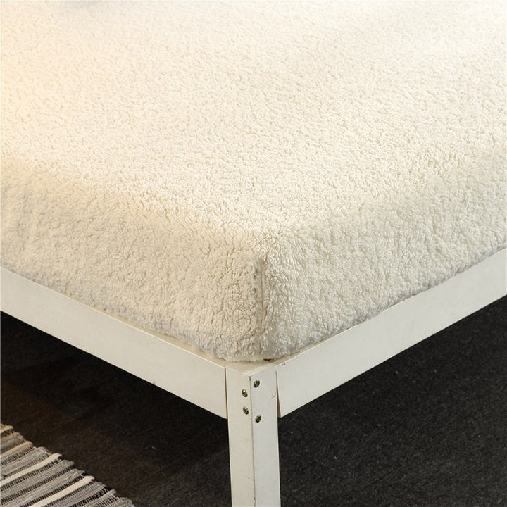 Lisslune | Synthetic Lambswool Fleece Fitted Sheet