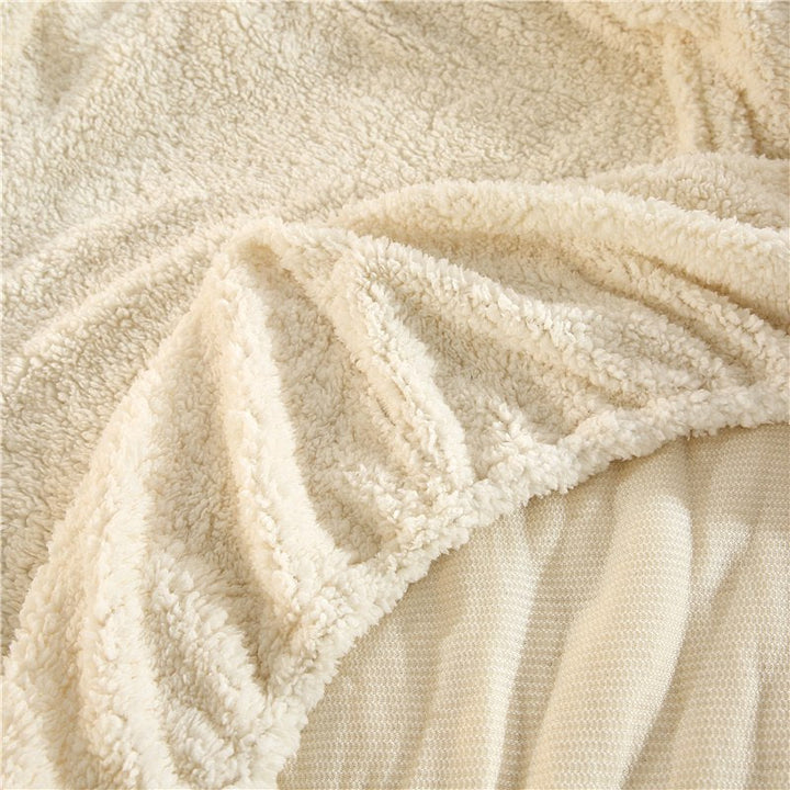 Lisslune | Synthetic Lambswool Fleece Fitted Sheet