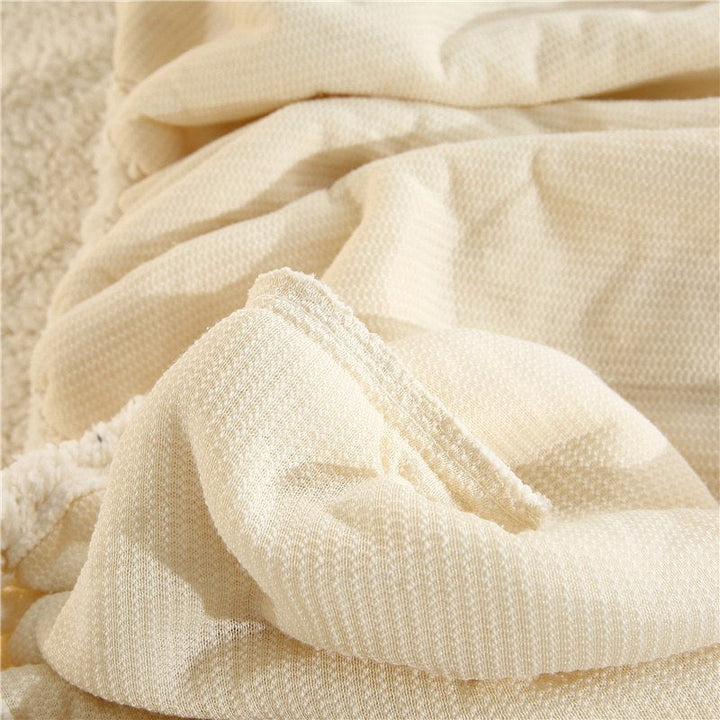 Lisslune | Synthetic Lambswool Fleece Fitted Sheet