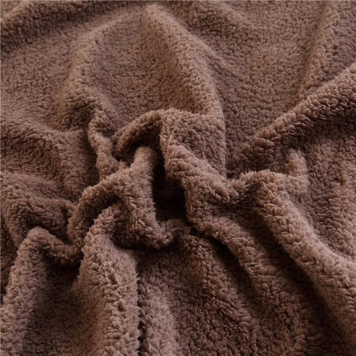 Lisslune | Synthetic Lambswool Fleece Fitted Sheet