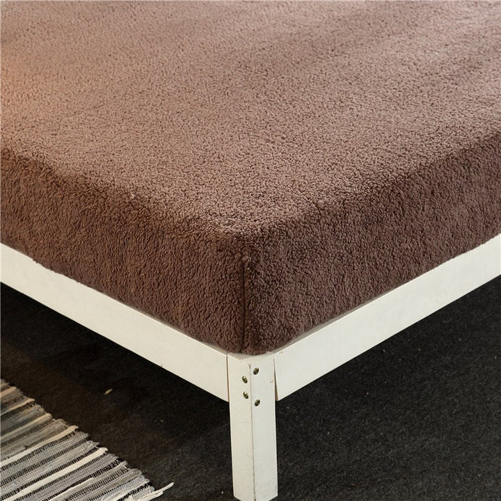 Lisslune | Synthetic Lambswool Fleece Fitted Sheet