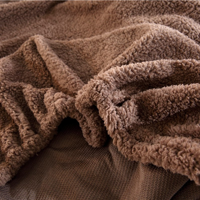 Lisslune | Synthetic Lambswool Fleece Fitted Sheet