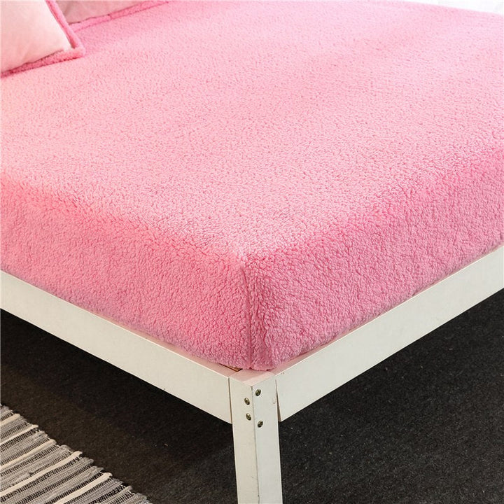 Lisslune | Synthetic Lambswool Fleece Fitted Sheet
