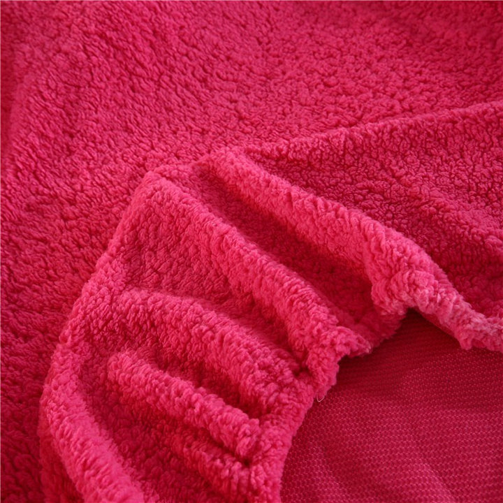 Lisslune | Synthetic Lambswool Fleece Fitted Sheet