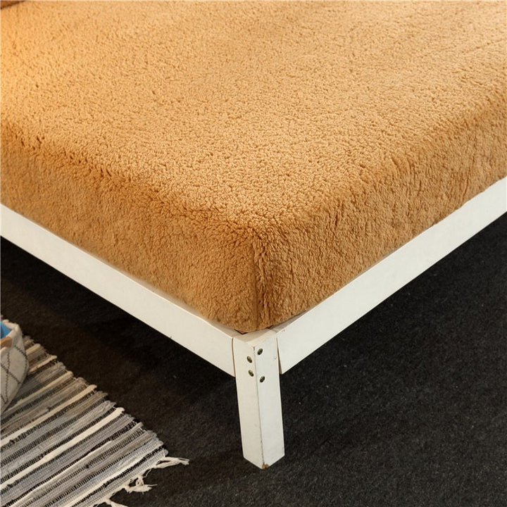 Lisslune | Synthetic Lambswool Fleece Fitted Sheet