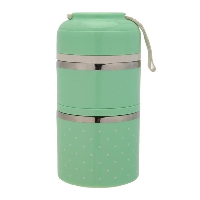 Lisslune | 3 Levels Steel Lunchbox (Leakproof - 1.4L)