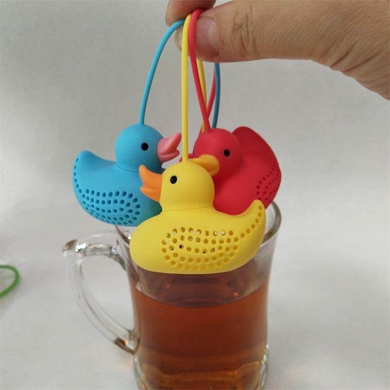 Lisslune | Little Cute Duck Tea Silicone Infuser