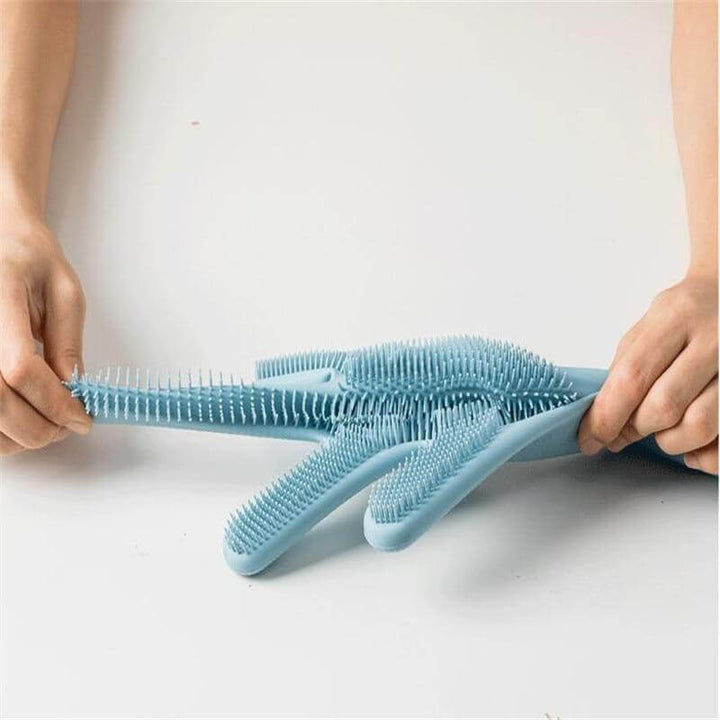 Lisslune | Non-Slip Magic Silicone Cleaning Gloves
