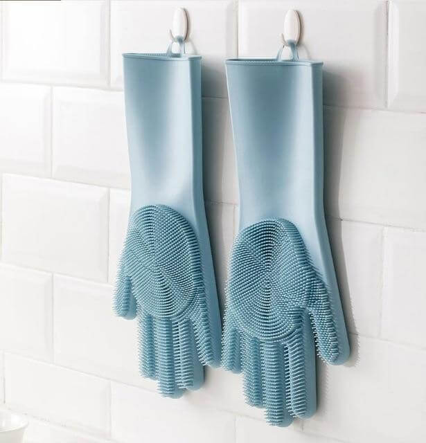 Lisslune | Non-Slip Magic Silicone Cleaning Gloves