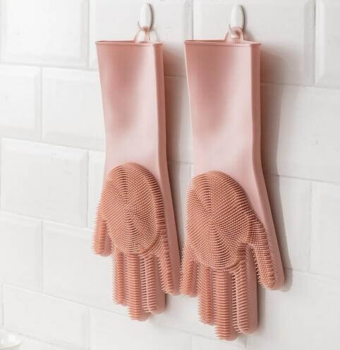 Lisslune | Non-Slip Magic Silicone Cleaning Gloves