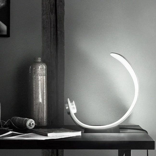 Lisslune | Modern Nordic Curl Table LED Lamp