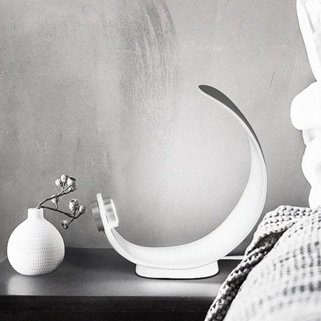 Lisslune | Modern Nordic Curl Table LED Lamp
