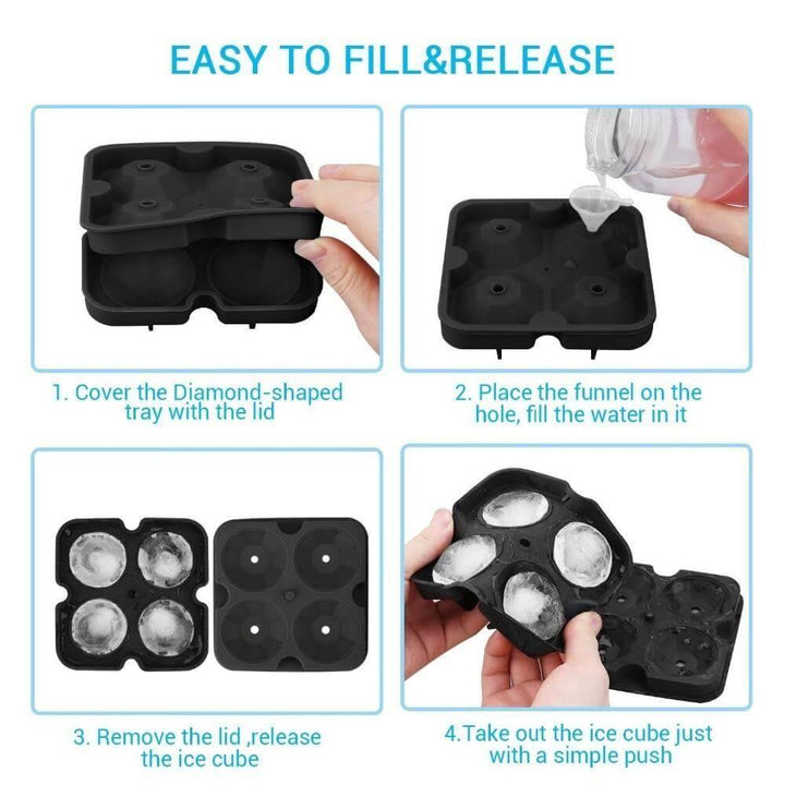 Lisslune | Creative 3D Ice Cube Maker
