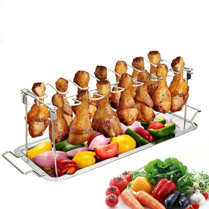 Lisslune | Stainless Steel Chicken Wing Rack