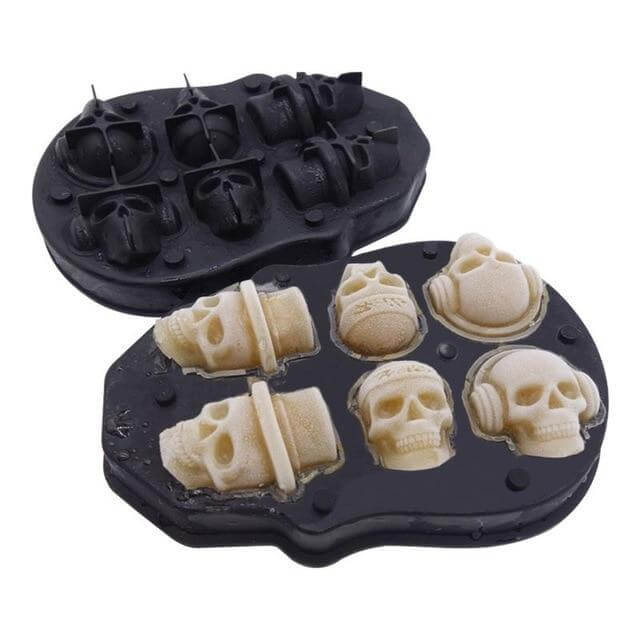 Lisslune | 3D Skull Large Ice Cube Tray
