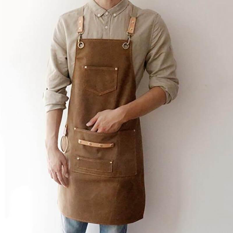 Lisslune | Vintage Leather Chef Apron