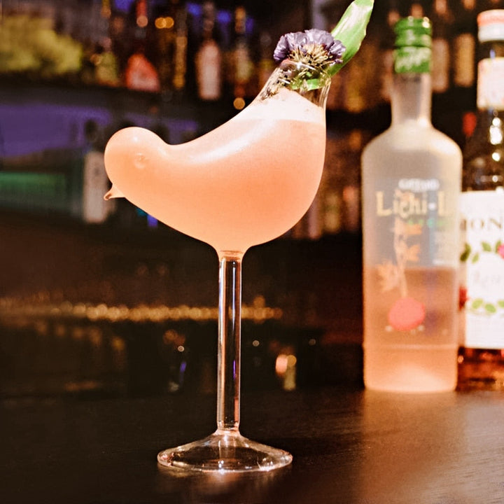 Lisslune | Bird Shape Creative Cocktail Glass