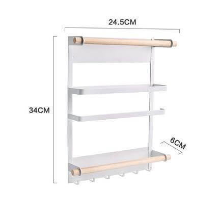 Lisslune | Magnetic Smart Kitchen Rack Organizer