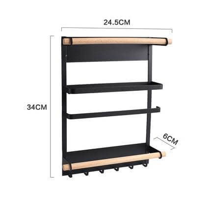 Lisslune | Magnetic Smart Kitchen Rack Organizer