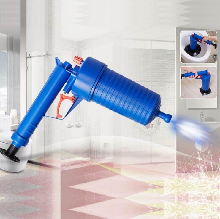 Lisslune | High Pressure Air Drain Clog Remover Pump Plunger Kit