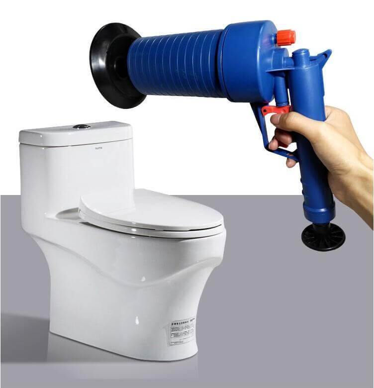 Lisslune | High Pressure Air Drain Clog Remover Pump Plunger Kit