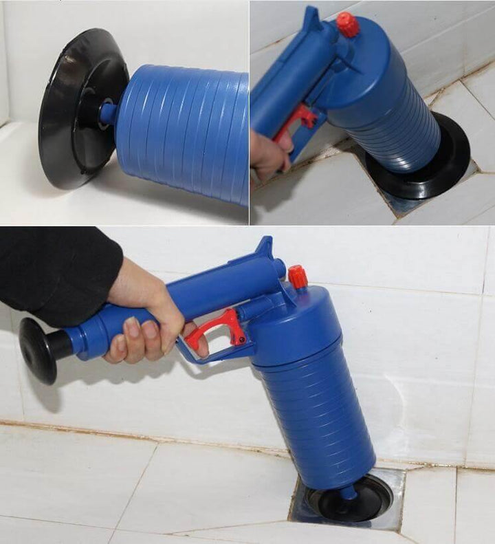 Lisslune | High Pressure Air Drain Clog Remover Pump Plunger Kit