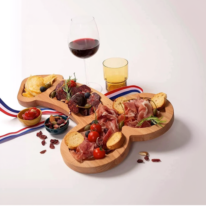 Lisslune | Funny Adult-Themed Multi-Compartment Serving Board