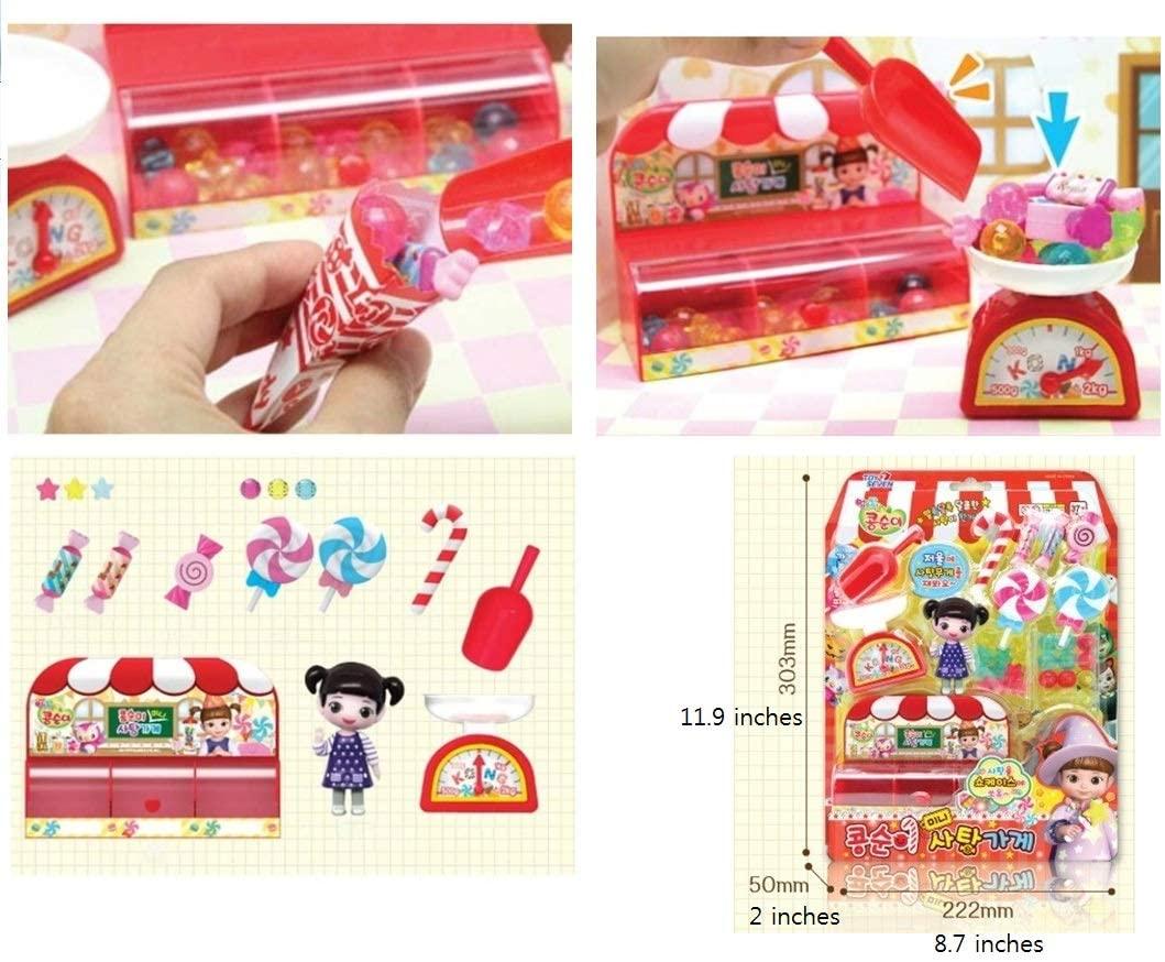 Lisslune | Kongsuni Sweet Shop Playtime Set - Engaging Korean Animation Fictional Play Collection