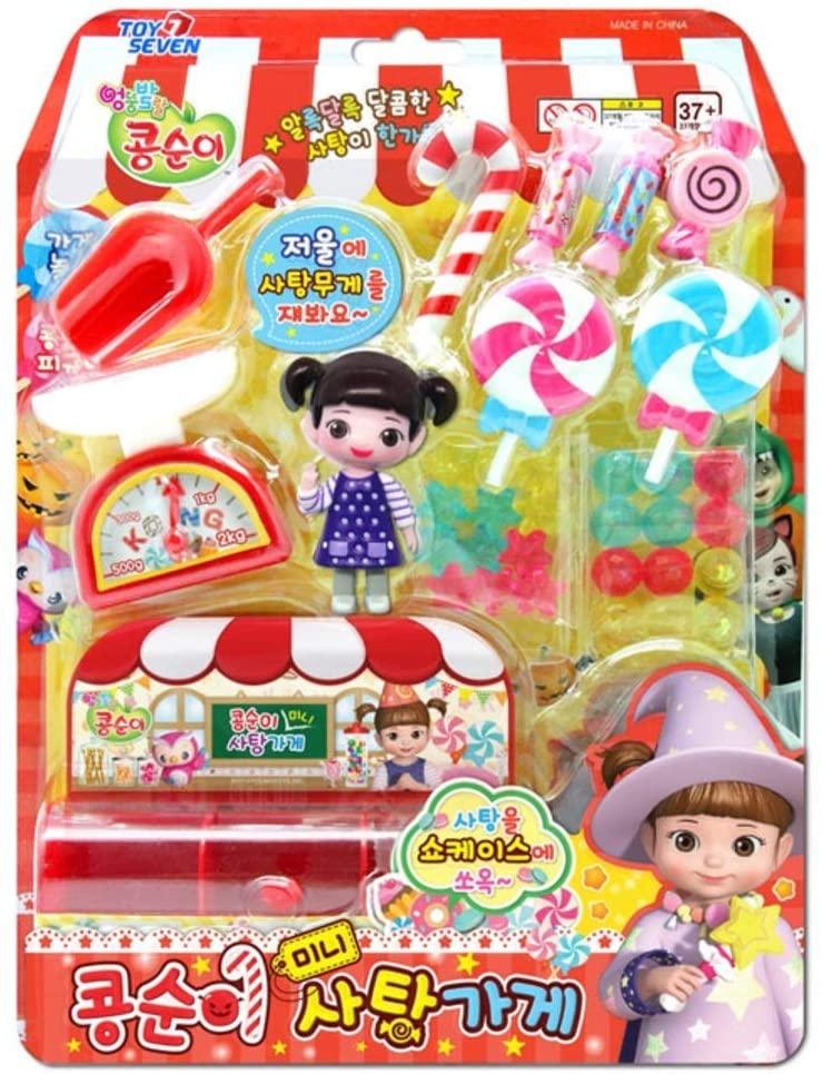Lisslune | Kongsuni Sweet Shop Playtime Set - Engaging Korean Animation Fictional Play Collection