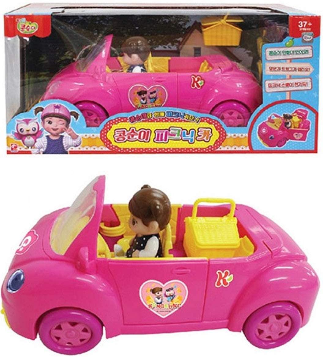 Lisslune | Kongsuni Picnic Adventure Toy Set - Korean Animated Playset for Toddlers and Young Children