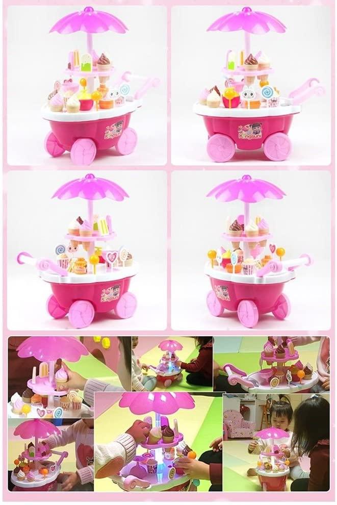 Lisslune | Kongsuni's Magical Ice Cream Adventure Playset with 23 Flavor Treats and Korean Songs