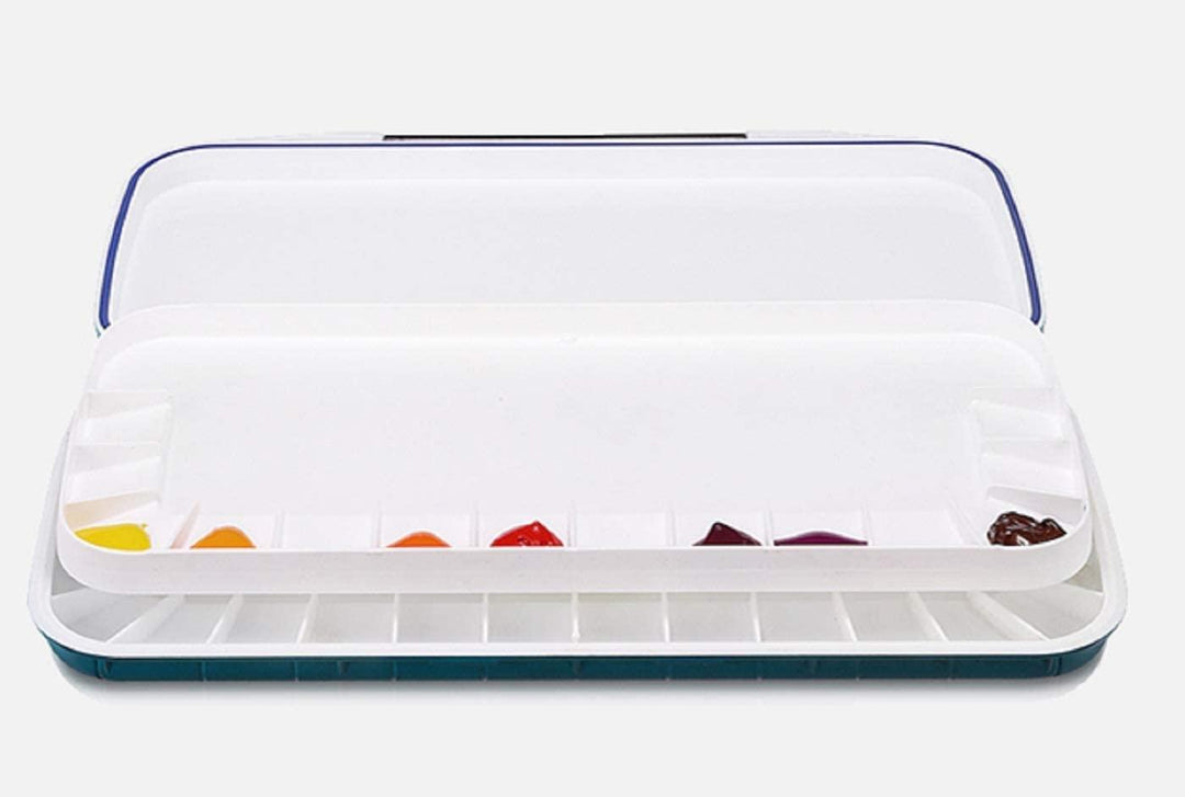 Lisslune | Mijello MWP-1630 Dual-Level Watercolor Palette: The ideal artistic travel companion