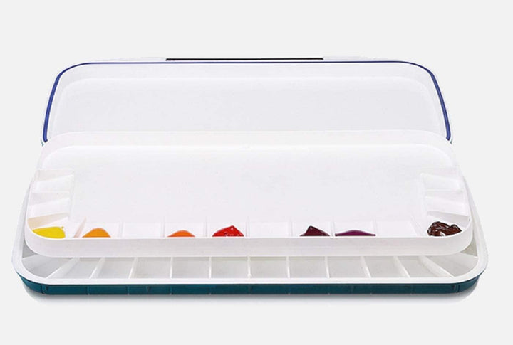 Lisslune | Mijello MWP-1630 Dual-Level Watercolor Palette: The ideal artistic travel companion