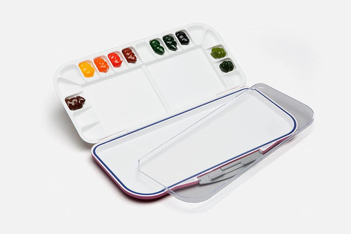 Lisslune | Portable Watercolor Palette Set - Essential Art Kit for Creatives on the Go