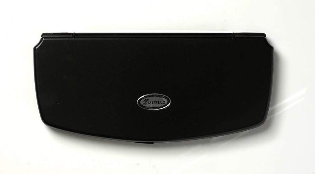Lisslune | Compact black folding palette with 20 color wells - Ideal for artists on the go