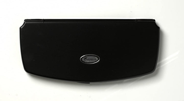 Lisslune | Compact black folding palette with 20 color wells - Ideal for artists on the go