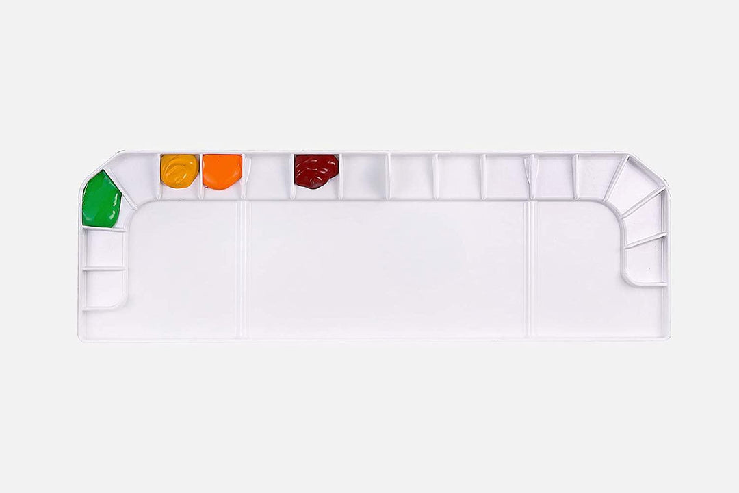 Lisslune | 36-Color Impact-Resistant Watercolor Palette with Ergonomic Double-Handed Design