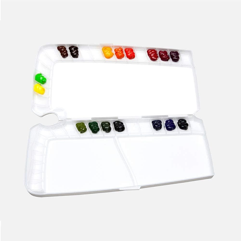 Lisslune | Unlock your creative potential with the Mijello MWP-3038 glass palette - the ultimate tool for artists