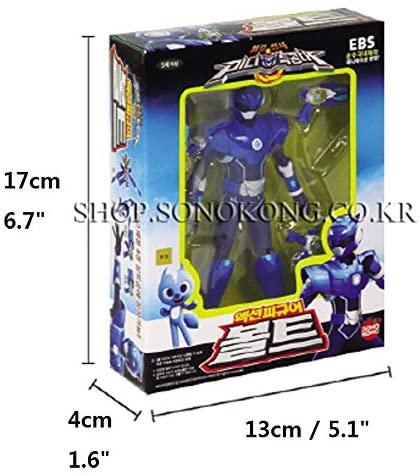 Lisslune | Bolt Action Hero - Dynamic Posing Miniature Robot Adventure Set in Blue