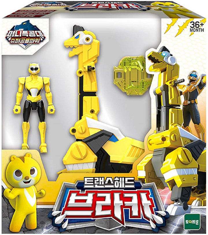Lisslune | Mini Force Brachiosaurus Transformable Dino Adventure Figure