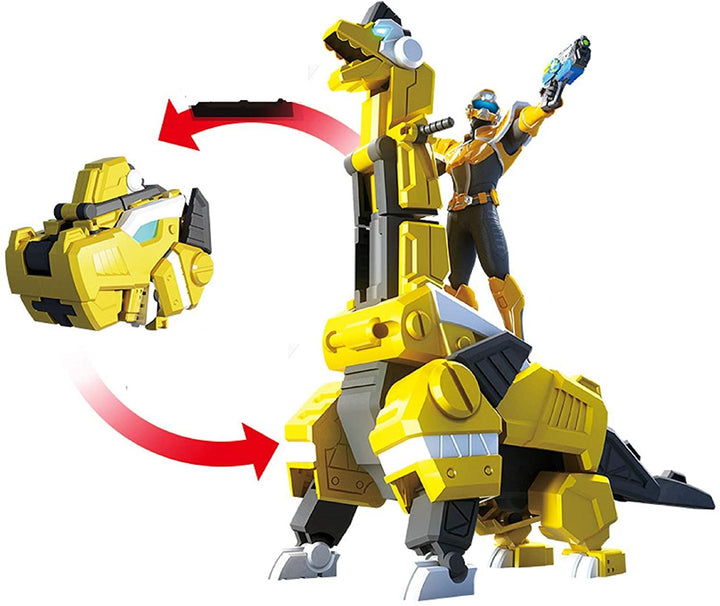 Lisslune | Mini Force Brachiosaurus Transformable Dino Adventure Figure