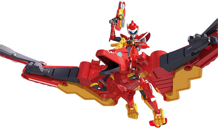 Lisslune | MINI FORCE Pteryx Super Dinosaur Power Pteranodon Adventure Figure - Dare to Explore!