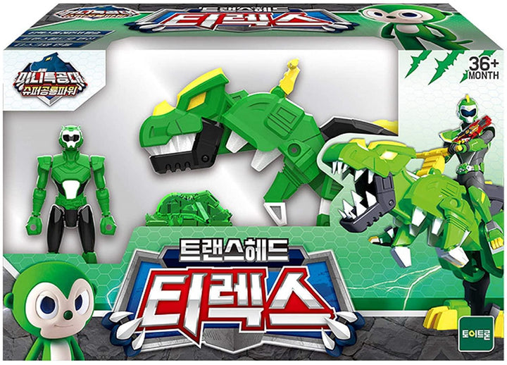 Lisslune | Transforming T-Rex Dual Mode Adventure Action Toy