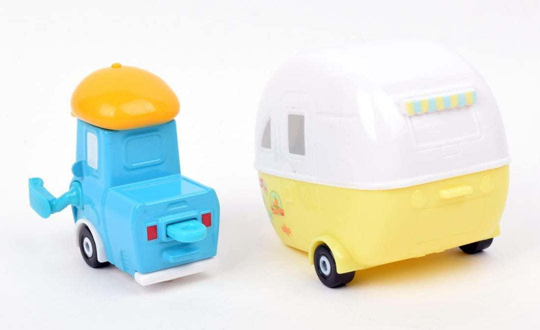 Lisslune | Robocar Poli Diecast Adventure Camp Set with Academy Model Vehicle #S83405